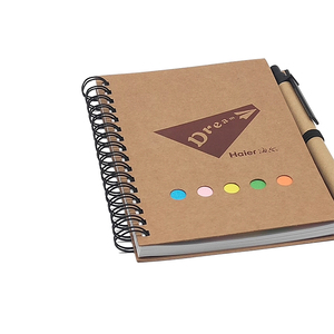 Libreta de Notas Adhesivas Personalizada con Logotipo, Encuadernación en Espiral A5, Tapa Dura, Cubierta de Papel/PP, Venta al por Mayor - Product Image 3