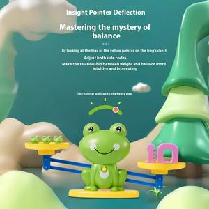 Creative Rog Montessori Balance Math Giocattoli per i ragazzi all'inizio dell'educazione altalena per 3-6 anni strumento <span class=keywords><strong>di</strong></span> <span class=keywords><strong>insegnamento</strong></span> per la scuola primaria - Product Image 3
