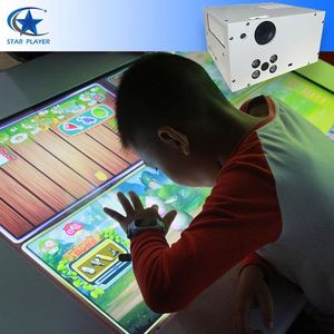 <span class=keywords><strong>Proyector</strong></span> de Diapositivas Interactivo para Niños con Control Remoto, 3+ Efectos Interactivos, Pantalla LCD Android para Jugar y Dibujar - Product Image 3