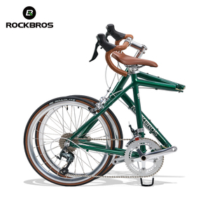 Bicicleta de Estrada Dobrável ROCKBROS CF-1451E de 20 Polegadas, Estrutura Leve em Liga de Alumínio, Bicicleta Urbana com 20 Velocidades <span class=keywords><strong>SHIMANO</strong></span> Tiagra - Product Image 2
