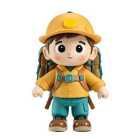 Figurines de collection 3D personnalisées en résine, modèles militaires de dessins animés, jouets en vinyle ODM pour la décoration de modèles