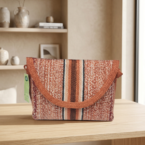 Best Seller 13 Inch Women's Lady Handmade Vintage Sisal Fiber <b>Handbag</b> Bohemian Fashion Travel Style Thailand - Product Image 3