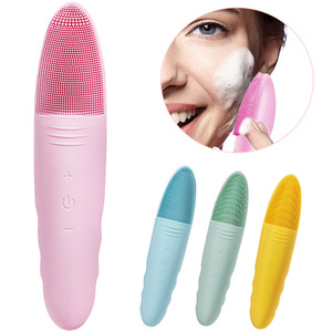 Mini <span class=keywords><strong>cepillo</strong></span> eléctrico de <span class=keywords><strong>silicona</strong></span> para limpieza <span class=keywords><strong>Facial</strong></span>, <span class=keywords><strong>cepillo</strong></span> sónico de <span class=keywords><strong>silicona</strong></span> para Spa - Product Image 5