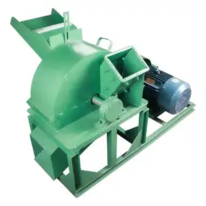 Mushroom farm equipment strong coconut husk grinding machine grape grain tree branch waste wood crusher shredder grinder