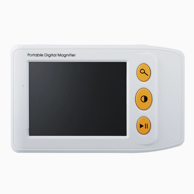 High-definition Magnifying Glass, 3.5-inch Handheld Electronic Visual Aid, Portable Visual Aid for Low Vision.