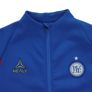 Survêtement de football rétro unisexe entièrement personnalisé, exclusif, coupe-vent, respirant, séchage rapide, 100% polyester - Product Image 4