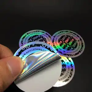3D Laser Label Hologram Printer With Self Adhesive Holographic Sticker
