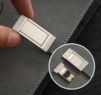 Nouveauté : Chargeur sans fil en cuir PU, batterie externe, carnet de notes, agenda avec lecteur de carte USB