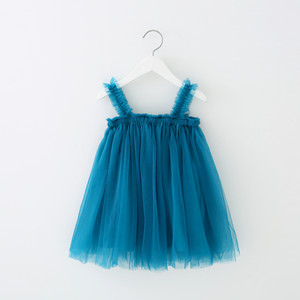 Vestidos de Tul sin Mangas para Niñas, Varios Colores, Estilo Casual, Vestidos de Verano para Bebés, Vestido Tutú de Color Sólido - Product Image 5