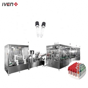 เครื่องเก็บเลือดแบบท่อเก็บสารโซเดียมซิเตรตฝาหลังเป็นไอเวนสายการผลิต - Product Image 1