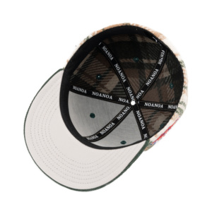 Casquette de sport ajustée à 6 panneaux en mélange de laine personnalisée TCAP Chine - Product Image 5