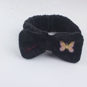 Bandeau Spa élastique Boho avec nœud papillon pour femme Style bohème <span class=keywords><strong>chic</strong></span> confortable et élégant - Product Image 4