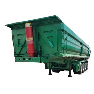 Semirremolque de volteo trasero de acero de cuatro ejes con capacidad de carga de 20001-25000 kg - Product Image 1