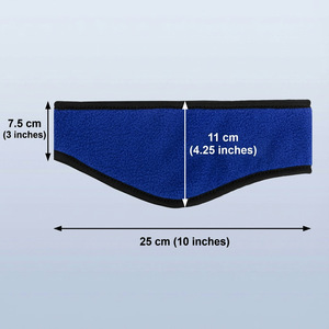 Winter Earmuff Style Warm Headband Double Layer Fleece 25 Cm For Men Elderly Wind Protection - Product Image 1