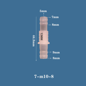 Raccord Droit Fileté Fixe pour Tuyaux d'<span class=keywords><strong>Aquarium</strong></span>, Pompe à Air et Adaptateur de Jonction de Conduites d'Eau - Product Image 6