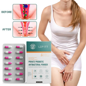 Suplemento Probiótico de Marca Privada OEM, Prebióticos, Equilíbrio de pH, Odor Vaginal, Pó Antibacteriano Probiótico Yoni Pop - Product Image 1