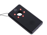 Détecteur de caméra anti-espion portable avec le plus récent scanner de recherche de signal RF, connectivité réseau GPRS Wi-Fi IP
