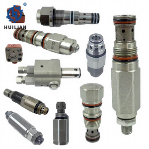 Pièces de machines de travaux de construction chargeur excavatrice bulldozer 7219324 soupape industrielle soupape de surpression hydraulique - Product Image 1