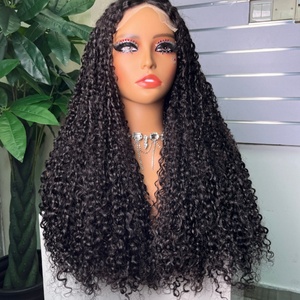 วิกผมแท้แบบไม่ต้องใช้กาว คุณภาพสูง 5*5 สำหรับทรง Pixie Curly ผมเวียดนามแบบ Super Double Drawn พร้อมเชือกผูกแบบไม่ต้องใช้กาว - Product Image 2