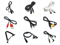 Maßgefertigtes DC-Stromkabel 12V 5,5mm X 2,5mm 5,5mm X 2,1mm Hohlstecker auf Abisoliertes Kabelende Reparaturkabel
