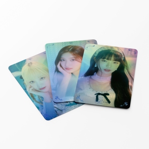 KPOP Idol 55 unids/caja IVE 2024 Saludos DE LA TEMPORADA Laser Photocard Holographic Lomo Card Photo Card - Product Image 4