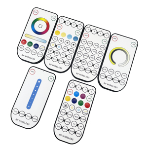 Mando a distancia LED de un solo color <span class=keywords><strong>Mono</strong></span> Color LED Atenuación remota 4 zonas RW41 DIY 2,4G RF LED Mando a distancia para controlador de tira LED - Product Image 5