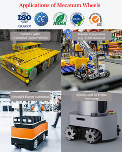 14162หนัก100มิลลิเมตร AGV Mecanum ล้อขั้นพื้นฐาน - Product Image 5