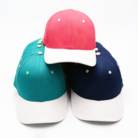 Grote Heren Pet met Klep, Plus Size, OEM Fabrikanten, Donkerblauw Kroon, Witte Gebogen Klep, Sport, 6 Panelen, Heren Baseball Pet