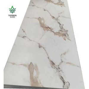 Foglio in PVC Effetto Marmo Realistico Stampato UV da 3mm Selezionato <span class=keywords><strong>a</strong></span> Mano con Sigillatura Resistente all'Acqua <span class=keywords><strong>per</strong></span> Pareti di Ville di Lusso e <span class=keywords><strong>Interni</strong></span> di Hotel - Product Image 4