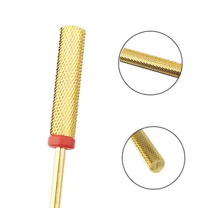 APROMS-Foret à ongles en carbure, accessoire de perceuse à ongles électrique pour enlever les cuticules, 24mm de long