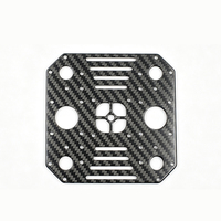 Pièces en fibre de carbone personnalisées OEM, kit de quadricoptère entièrement en fibre de carbone, photographie aérienne, cadre de drone d'entraînement FPV
