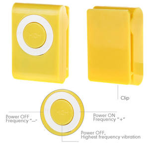 Mini Vibratore a Forma di Uovo con Telecomando Wireless, Massaggiatore Intimo con Funzione MP3 - Product Image 2