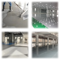 Composé auto-nivelant de couleur époxy tolérant à l'humidité, pour les zones à forte humidité, terrasses de piscine pour salles de bain