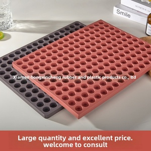 Moules carrés personnalisés pour friandises pour animaux de compagnie, en silicone de qualité alimentaire, pour blocs de yaourt lyophilisé, pâtes, fruits, thé, modèle TGM - Product Image 3