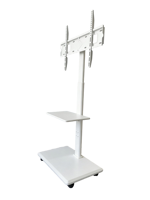 KM-1600B 65 Inch Modern TV Bracket Online Wholesalers Stand Mobile LCD TV Cart 26-65 inci VESA 600x400mm Baja Cold Rolled