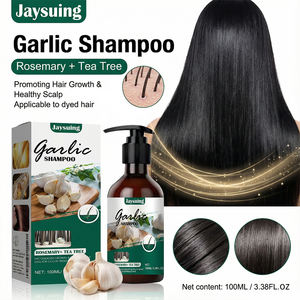 Crema all'Aglio Vegana <span class=keywords><strong>e</strong></span> Biologica Anti-Caduta dei Capelli, Formula Concentrata per la Pulizia del Cuoio Capelluto <span class=keywords><strong>e</strong></span> la Cura della Forfora, Unisex 100ml - Product Image 2