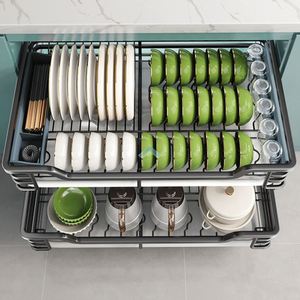 Easy Access Pull Out Kitchen Cabinet Pots Drawer Organizer Basket Heavy Duty Slide Out Drawer Kitchen Cabinet Organizers - Product Image 4