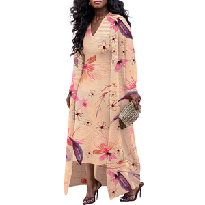 ชุดเดรสคอวีเข้ารูปลายทางแฟชั่นชุดเดรสผู้หญิงสองชิ้นสีล้วน - Product Image 1