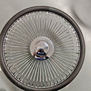 ฝาครอบดุมพวงมาลัย Lenzio Gold 64-Spoke สำหรับรถยนต์คลาสสิก ชุดอัพเกรดตกแต่ง - Product Image 4