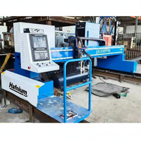 HafniumTech HFT-2060H1 Machine de découpe plasma CNC et oxy-gaz double usage robuste sur rail au sol 6,6 m x 2,2 m pour acier inoxydable