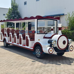Zhenda Electric 14-Seater Children & Adult Tourist Sightseeing <b>Bus</b> with Cartoon Design From Henan - Product Image 4