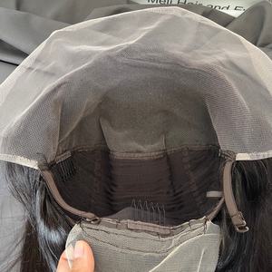 Peluca de Cabello Humano de Lujo con Frente de Encaje Transparente 13x6 para Mujeres Negras, Cabello Virgen con Cutícula Alineada, Pelucas de Cabello Humano de Buena Calidad al Por Mayor - Product Image 3