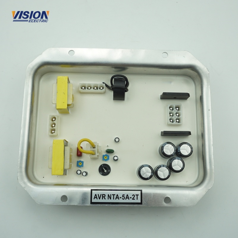 What is the VOLTS (voltage) pot setting used for on a generator AVR? How do you