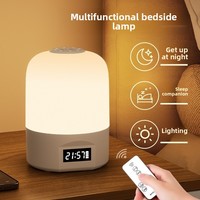 Lampe de table LED RGB portable rechargeable pour chambre à coucher, lampe de chevet LED RGB pour enfants, cadeaux