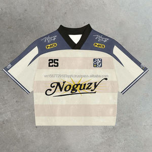 Camiseta de Fútbol Personalizada con Logotipo, Impresión Digital 3D, Unisex, Cuello en V, Malla Transpirable de Secado Rápido - Product Image 2