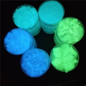 Groothandel Lichtgevende Stenen En Kasseien Kiezelstenen Gloeien Dark Glas Chips Terrazzo Betonnen Vloerstenen Voor Aquaria - Product Image 4