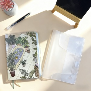 A6/A5 Chất Kết Dính Scrapbook Bìa Rõ Ràng Cuốn Sách Tay Áo Dày <span class=keywords><strong>PVC</strong></span> Chất Liệu Bền Tái Sử Dụng Văn Phòng Nguồn Cung Cấp Cho Người Lớn Kid - Product Image 3