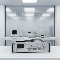 Amplificador Lineal EMC de Alta Potencia Personalizado de 500W 20-1000MHz, Amplificador de Radio Lora GaN para Amplificación de Señal en Sistemas Aéreos