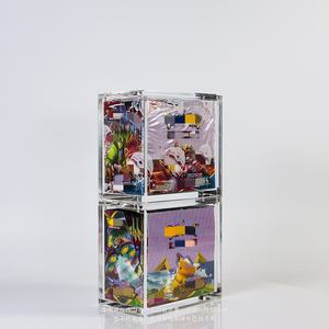 Boîte de booster personnalisé upc etb boîte de booster yugioh boîte de booster protection acrylique booster en acrylique - Product Image 1