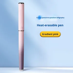 Bolígrafo de Metal Térmico Borrable al por Mayor, Color Morandi, Cartucho de Tinta Recargable para Estudiantes de Tercer Grado de Primaria - Product Image 2